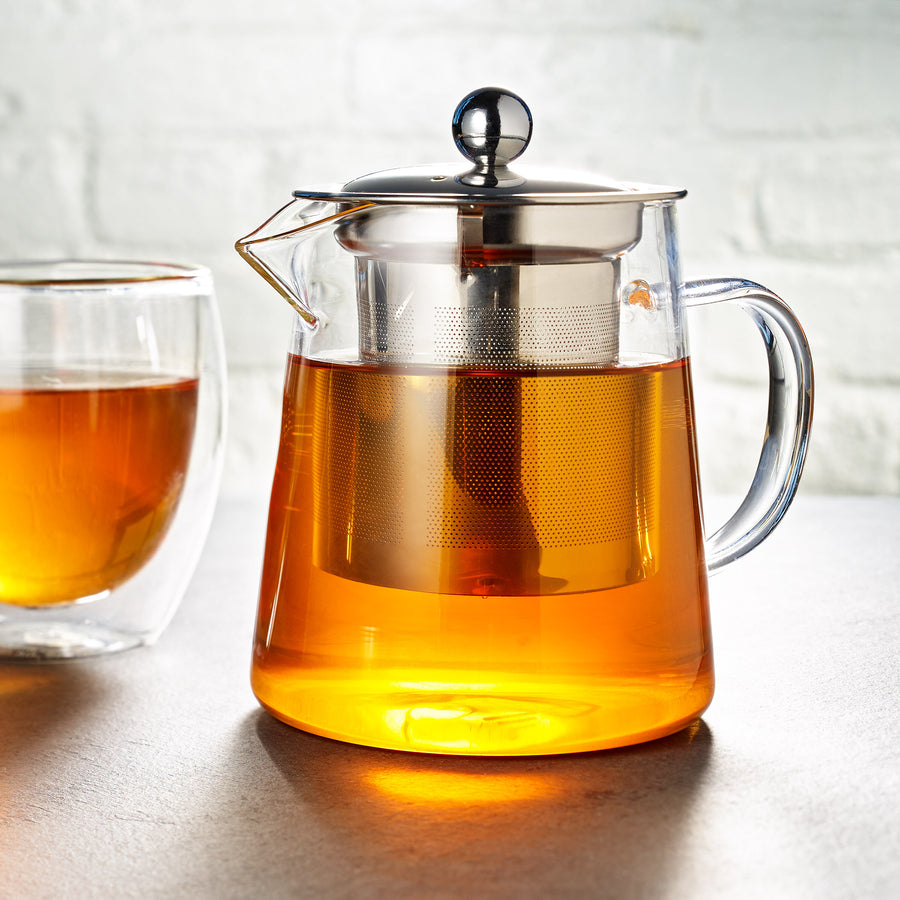 Tea Pot: Tea pot for loose leaf and blooming tea